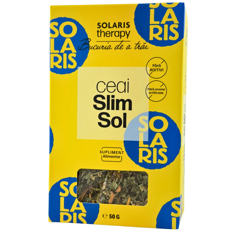 Ceai slimsol Therapy, 50 grame, Solaris