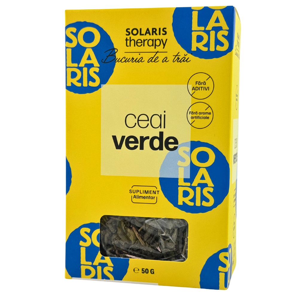 Ceai verde Therapy, 50 grame, Solaris