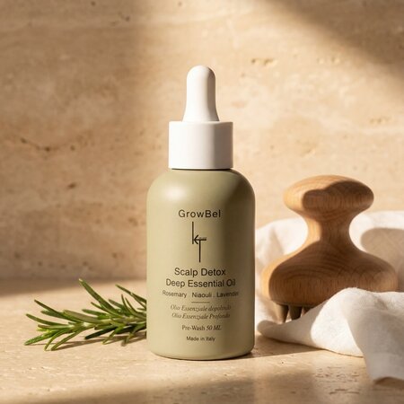 Ulei pentru scalp si par GrowBel Scalp Detox Deep Essential Oil, 50 ml, KT Milano 726736