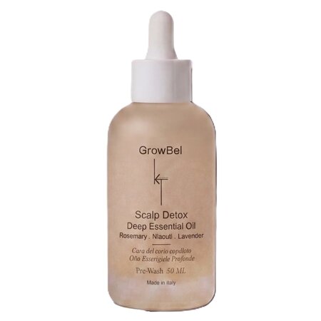 Ulei pentru scalp si par GrowBel Scalp Detox Deep Essential Oil, 50 ml, KT Milano