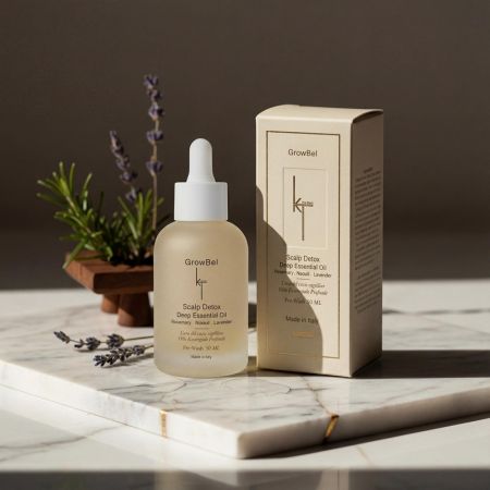 Ulei pentru scalp si par GrowBel Scalp Detox Deep Essential Oil, 50 ml, KT Milano 691130