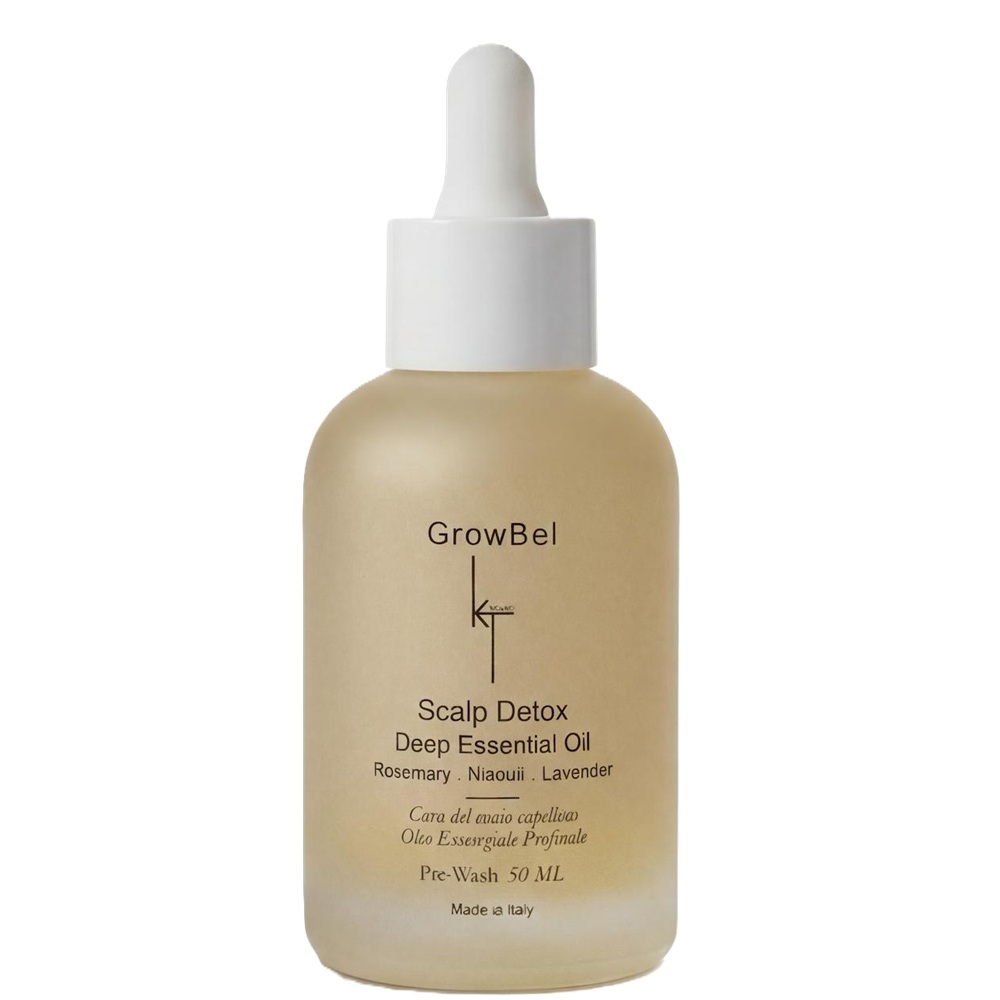 Ulei pentru scalp si par GrowBel Scalp Detox Deep Essential Oil, 50 ml, KT Milano