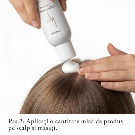 Spuma pentru regenerarea parului GrowBel Oxygen Mousse, 150 ml, KT Milano 691151
