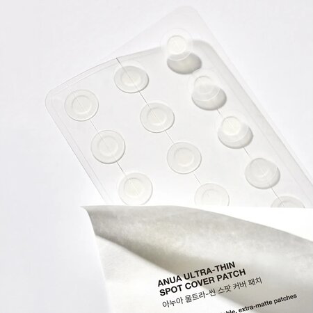 Plasturi hidrocoloidali cu ceramide pentru cosuri Ultra-Thin Spot Cover Patch, 75 bucati, Anua 691187