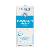 Magneziu marin 300 mg + Vitamina B6, 60 capsule, Granions