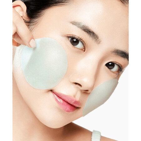 Dischete hidratante cu PDRN si acid hialuronic 100 Hyaluronic Acid Glow Pad Face Toner, 60 bucati, Anua 691213
