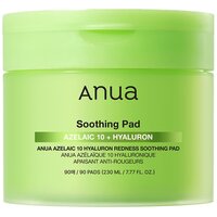 Dischete pentru calmarea tenului sensibil Azelaic 10 + Hyaluron Redness Soothing, 90 bucati, Anua