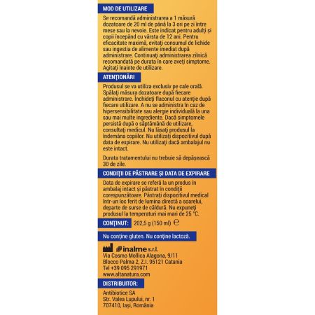 Sirop de tuse pentru adulti Faguria, 150 ml, Antibiotica SA 691383