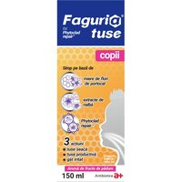 Sirop de tuse pentru copii Faguria, 150 ml, Antibiotica SA