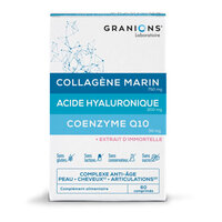Colagen, Acid Hialuronic si Coenzima Q10, 60 comprimate, Granions