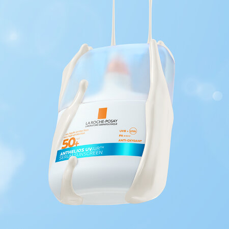 Serum de fata cu protectie solara SPF 50+ Anthelios UVAir, 50 ml, La Roche-Posay 695634