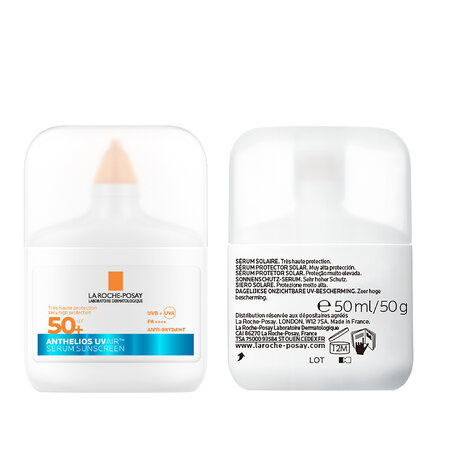 Serum de fata cu protectie solara SPF 50+ Anthelios UVAir, 50 ml, La Roche-Posay 695635
