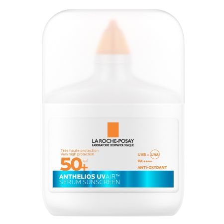 Serum de fata cu protectie solara SPF 50+ Anthelios UVAir, 50 ml, La Roche-Posay