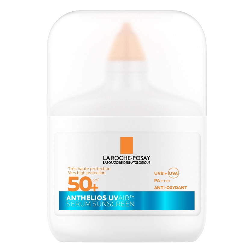 Serum de fata cu protectie solara SPF 50+ Anthelios UVAir, 50 ml, La Roche-Posay
