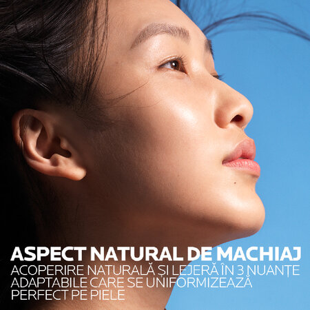 Serum de fata cu protectie solara SPF 50+ Nuanta Light Natural Anthelios UVAir, 50 ml, La Roche-Posay 691482