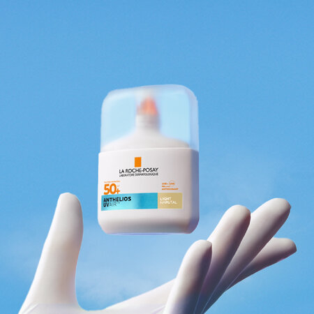 Serum de fata cu protectie solara SPF 50+ Nuanta Light Natural Anthelios UVAir, 50 ml, La Roche-Posay 691489