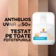 Serum de fata cu protectie solara SPF 50+ Nuanta Light Natural Anthelios UVAir, 50 ml, La Roche-Posay 691483