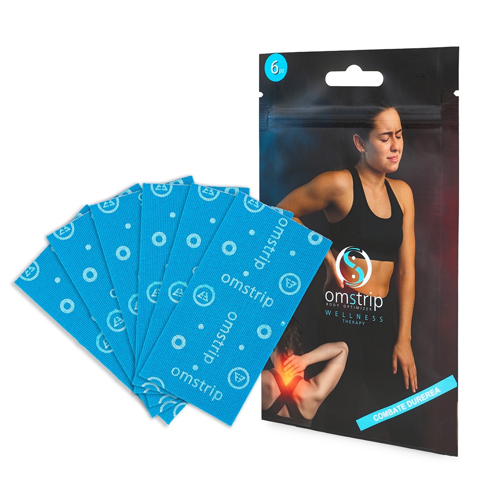 Plasturi impotriva durerilor musculare Wellness, 6 bucati, Omstrip