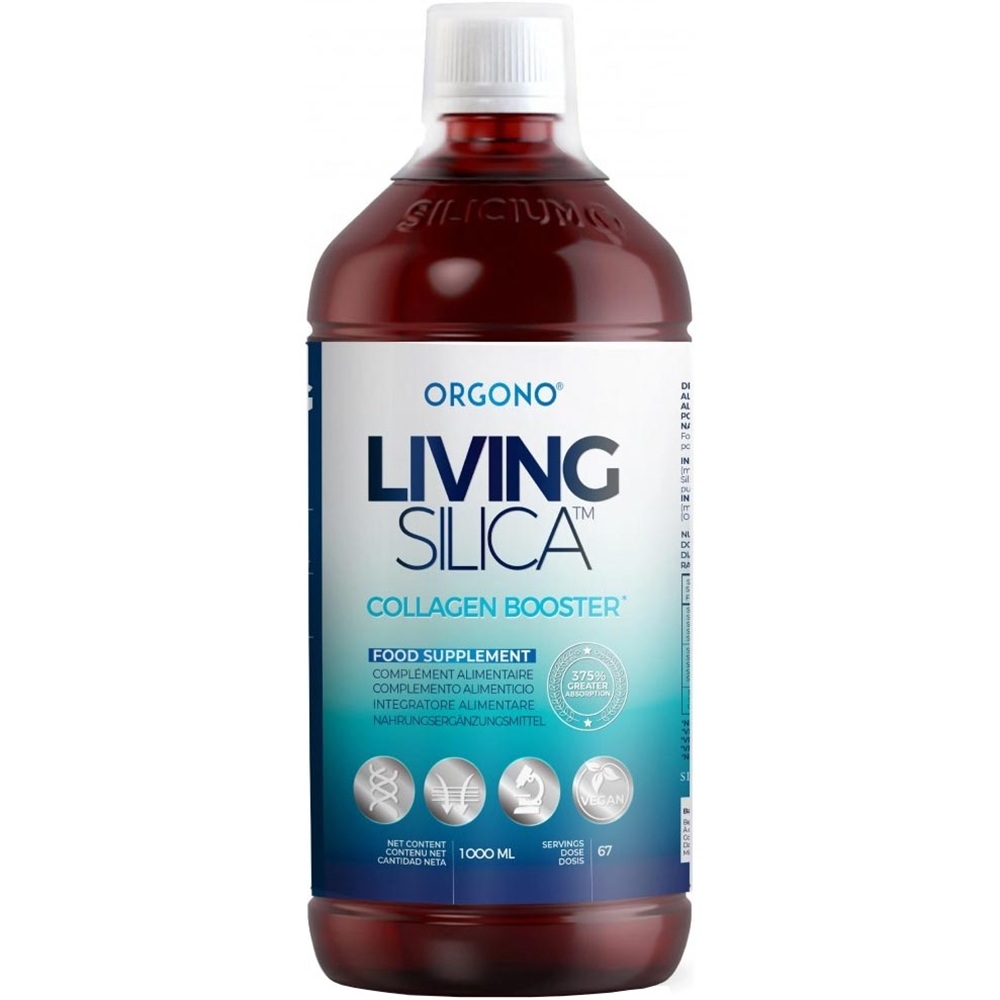 Colagen pentru piele, par si unghii Living Silica Collagen Booster, 1000 ml, Silicium Laboratories