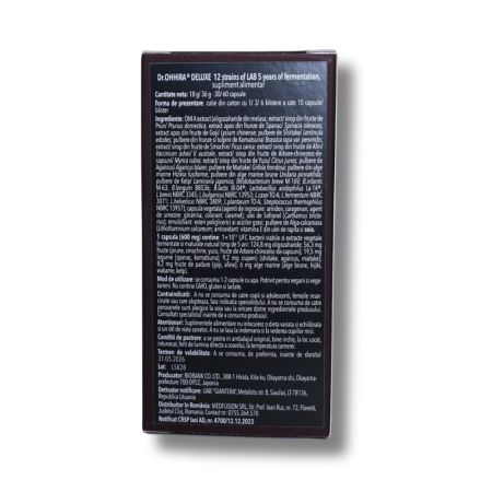 Complex de probiotice Deluxe, 30 capsule, Dr. Ohhira 694186
