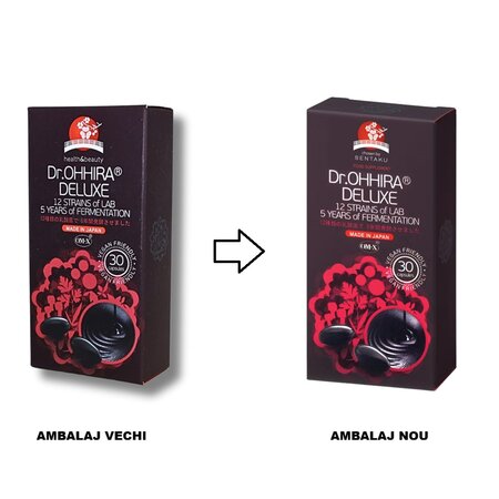 Complex de probiotice Deluxe, 30 capsule, Dr. Ohhira 749320