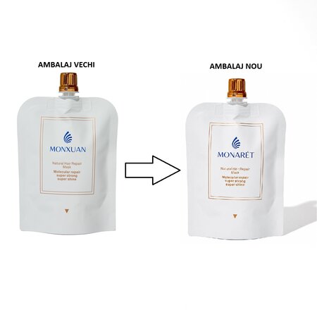 Masca pentru par foarte uscat si deteriorat, 100 ml, Monxuan 747368
