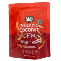 Chipsuri organice din nuca de cocos, 60 g, Pat's