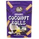 Rulouri crocante organice din nuca de cocos cu vanilie, 100 g, Pat's 734049