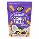 Rulouri crocante organice din nuca de cocos cu vanilie, 100 g, Pat's 740927
