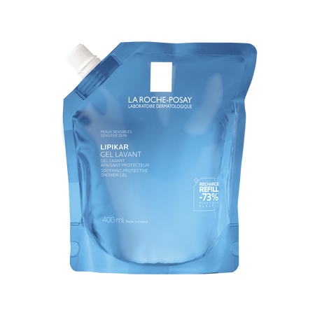 Pachet Gel de dus calmant si protector Lipikar, 400 ml + Rezerva, 400 ml, La Roche-Posay 691955