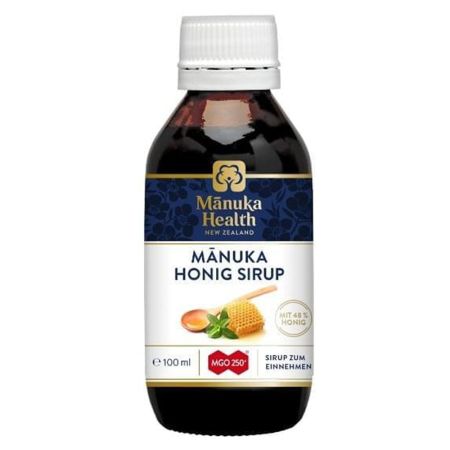 Sirop cu miere de manuka GMO 250+, 100 ml, Manuka Health