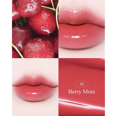 Luciu de buze cu efect de volum Nuanta 03 Berry More Breeze Dewy Tint, 4.5 g, Aperire 692061