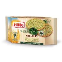 Crackers Mediterranean cu spanac si marar Elite, 105 g, Elbisco