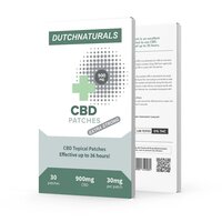 Plasturi cu CBD Extra Strong, 900 mg, 30 plasturi, Dutch Natural Healing