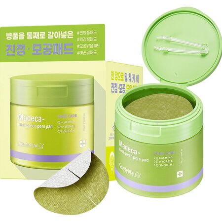 Dischete exfoliante Madeca Real Green Pore Pad, 60 bucati, Centellian 24 692221