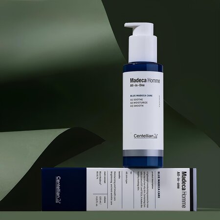 Lotiune hidratare, calmare si controlul sebumului pentru barbati, Madeca Homme All In One, 125 ml, Centellian 24 692231
