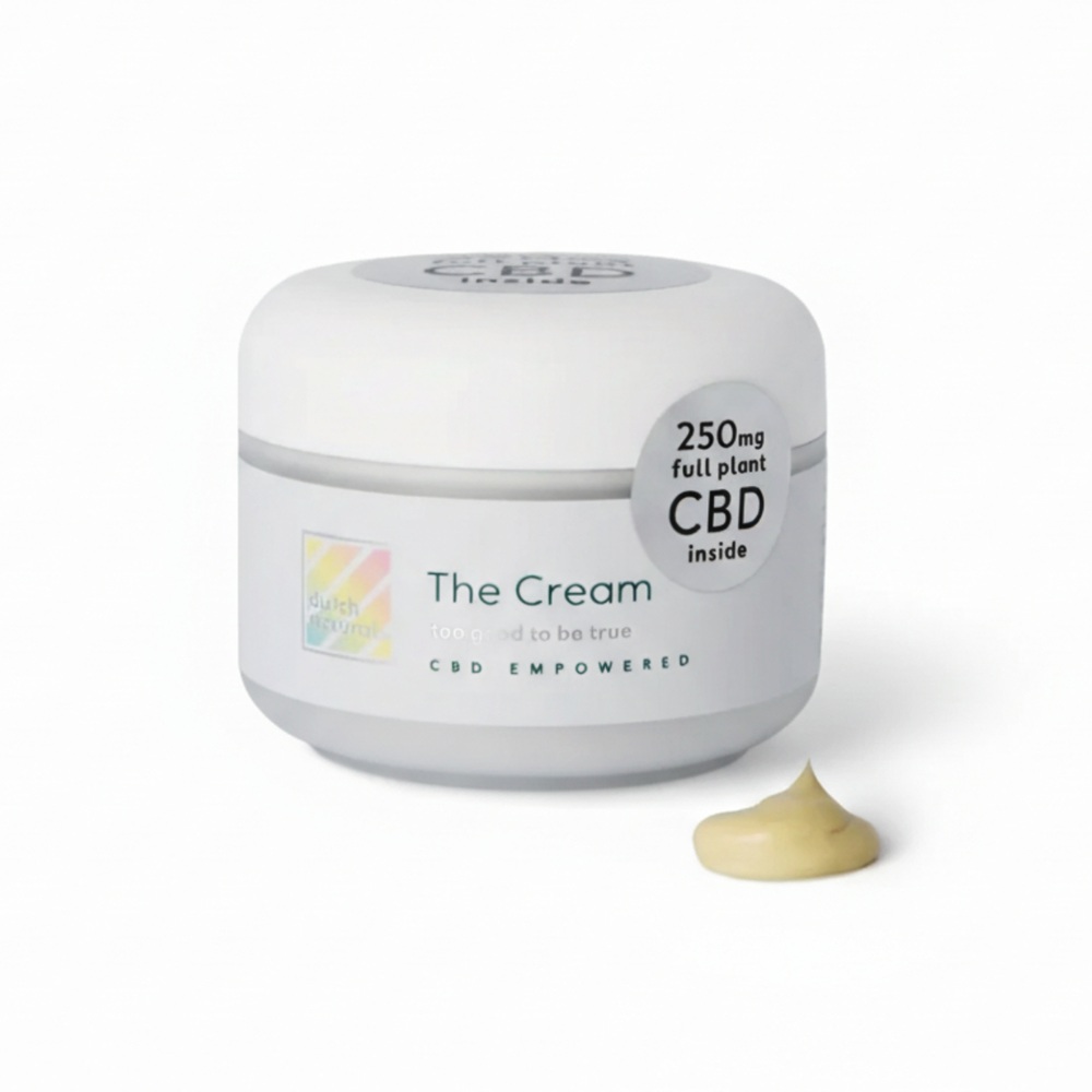 Crema hidratanta cu CBD, 250 mg, 110 ml, Dutch Natural Healing