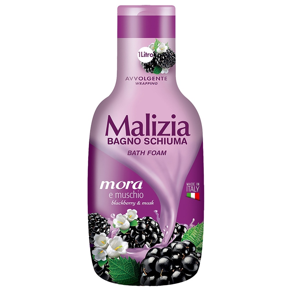 Spumant de baie cu Mure, 1000 ml, Malizia