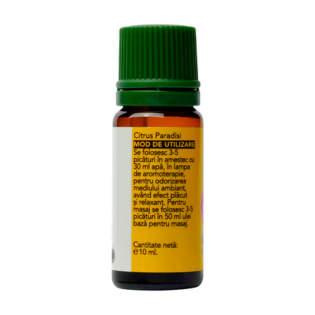 Ulei esential de grepfrut, 10 ml, Solaris 692693