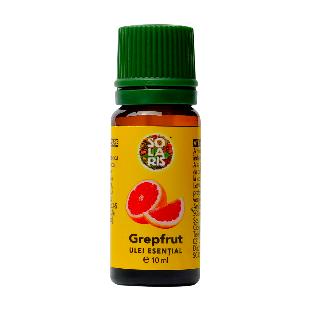 Ulei esential de grepfrut, 10 ml, Solaris