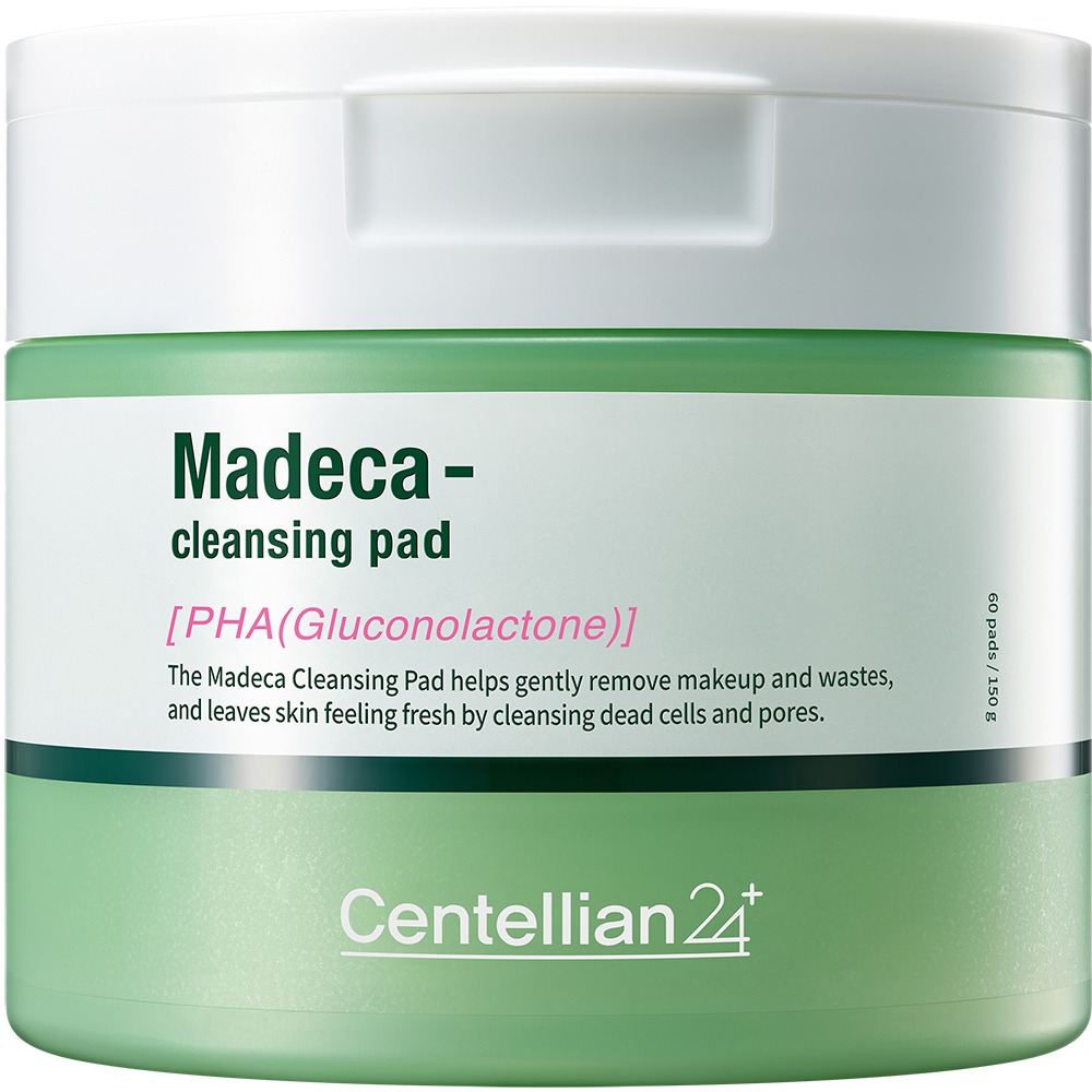 Dischete pentru curatare blanda, Madeca PHA Cleansing Pad, 60 bucati, Centellian 24