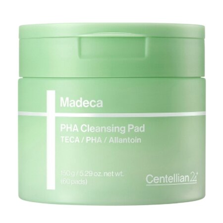 Dischete demachiante Madeca PHA Cleansing Pad, 60 bucati, Centellian 24