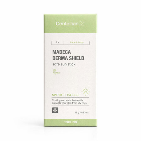 Stick protectie solara ridicata SPF 50+ PA++++, Madeca Derma Shield, 18 g, Centellian 24 692796