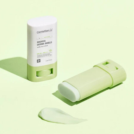 Stick protectie solara ridicata SPF 50+ PA++++, Madeca Derma Shield, 18 g, Centellian 24 692797