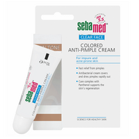 Crema corectoare colorata antiacneica Clear Face, 10 ml, Sebamed