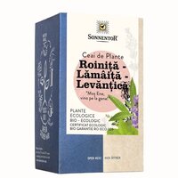 Ceai de roinita, lamaita si levantica, 18 doze, Sonnentor