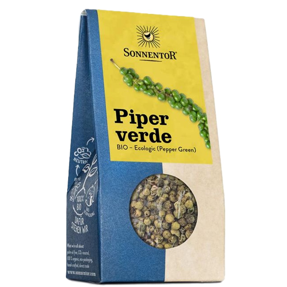 Piper verde boabe, 20 g, Sonnentor