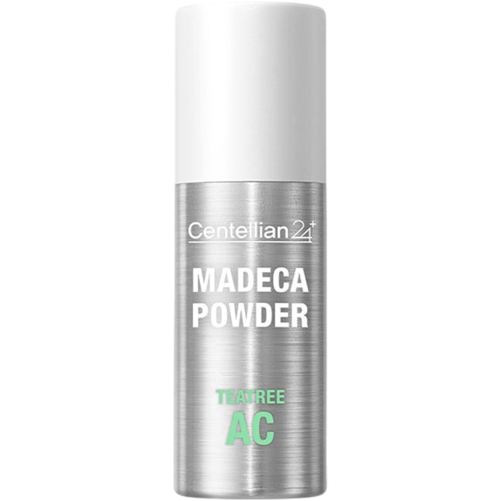 Pudra faciala cu arbore de ceai pentru controlul sebumului, Madeca Power Tea Tree AC, 6 g, Centellian 24