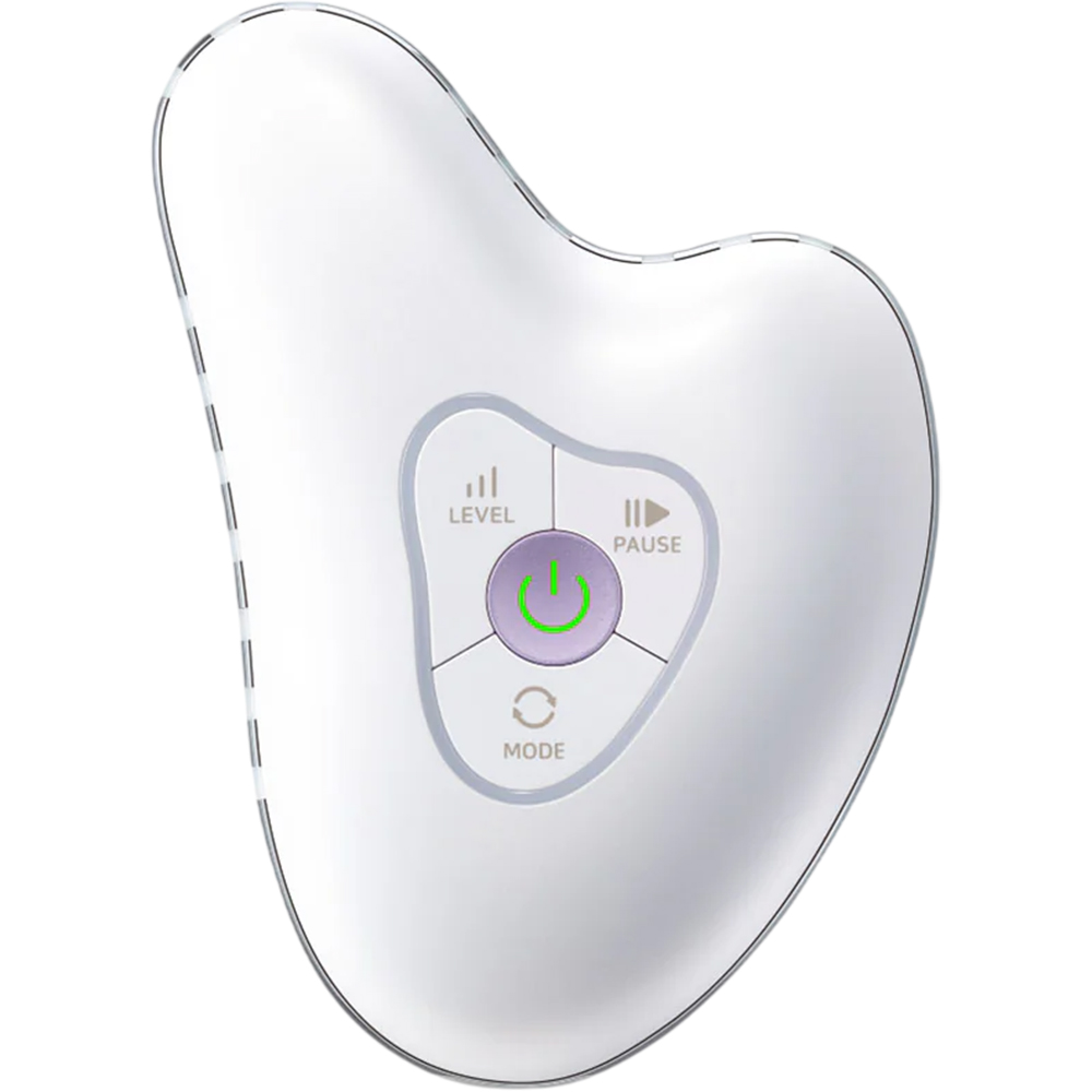 Dispozitiv electronic tip Gua Sha, Madeca Prime Ritual White Pearl, Centellian 24