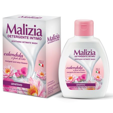 Sapun lichid intim cu Galbenele si Lotus, 200 ml, Malizia